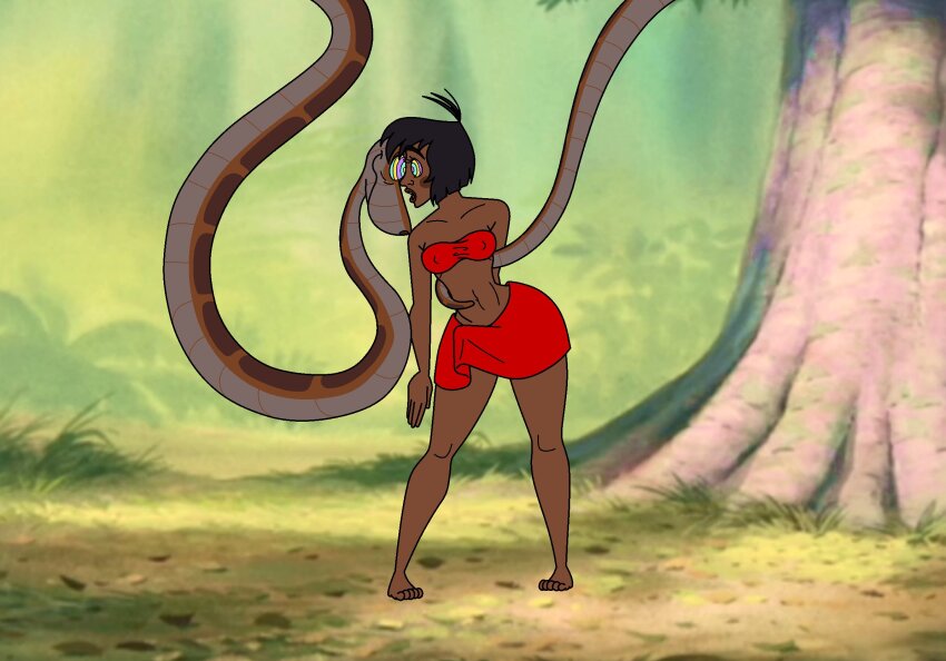 coils dark_skin disney erection futanari futasub genderswap hungrykaa hypnotic_eyes kaa kaa_eyes mowgli snake the_jungle_book