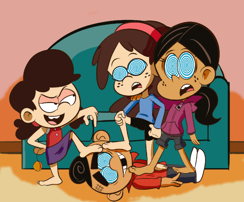 adelaide_chang carl_casagrande femdom femsub happy_trance loud_house malesub pendulum provocatoid ronnie_anne_santiago sid_chang spiral_eyes the_casagrandes