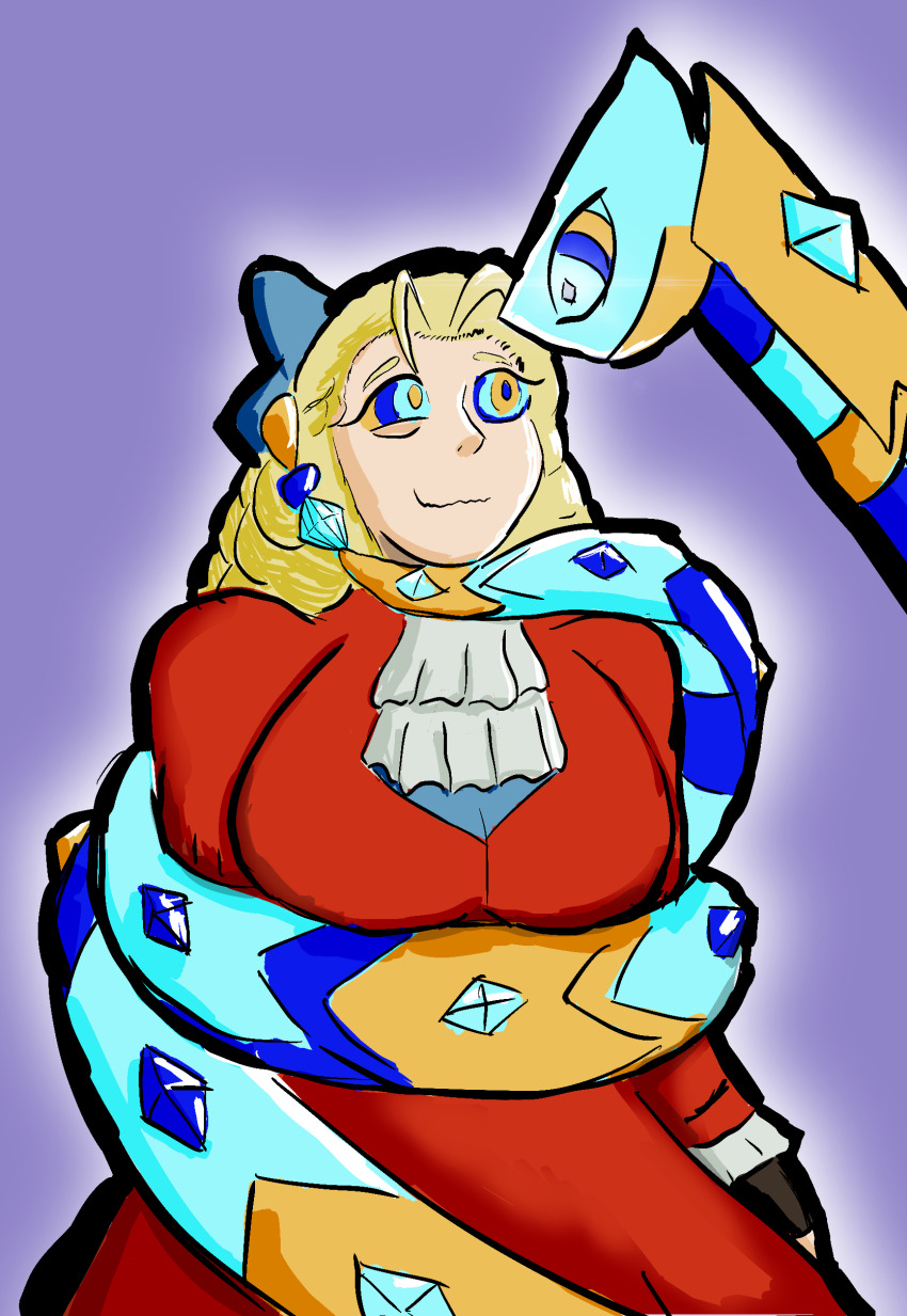 blonde_hair capcom coils dazed diamond_snake_(mindtasker) femsub happy_trance hypnotic_eyes inkey-blue karin_kanzuki original smile street_fighter