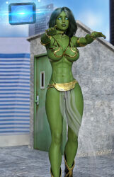 3d absurdres arm_bands breasts collar erect_nipples female_only femsub green_hair green_skin happy_trance harem_outfit large_breasts marvel_comics see-through she-hulk spiral spiral_eyes super_hero symbol_in_eyes tech_control tiangtam western zombie_walk rating:Questionable score:73 user:daveyboysmith9