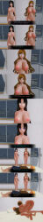3d absurdres bottomless breasts comic custom_maid_3d_2 empty_eyes expressionless femsub hard_translated izumi_(made_to_order) kamen_writer_mc large_breasts nipples nude rika_(made_to_order) tech_control text topless translated rating:Explicit score:9 user:Salinus