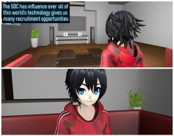 3d absurdres comic female_only ruby_rose rwby tech_control tepmarmy text rating:Safe score:17 user:BlueMonday1984