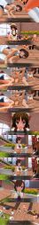 3d altered_perception blue_eyes brown_hair comic cunnilingus custom_maid_3d_2 drool empty_eyes exhibitionism expressionless femsub happy_trance kamen_writer_mc mass_hypnosis mc_trap_town natsume_(mc_trap_town) open_mouth possession screenshot tech_control text xlmpth rating:Explicit score:3 user:Xlmpth