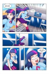 comic equestria_girls long_hair multicolored_hair my_little_pony open_mouth purple_eyes purple_hair running straight-cut_bangs text twilight_sparkle wadevezecha western rating:Explicit score:14 user:daveyboysmith9