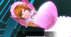 3d apron breasts brown_eyes brown_hair custom_maid_3d_2 empty_eyes expressionless femsub huge_breasts kamen_writer_mc maid maid_headdress rika_(made_to_order) tagme text translated xenon3131_mc rating:Questionable score:6 user:L12@