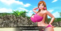 3d beach breasts cleavage custom_maid_3d_2 dialogue dollification expressionless femsub huge_breasts hypnotic_accessory kamen_writer_mc large_breasts orange_hair rika_(made_to_order) swimsuit tech_control text translated rating:Explicit score:14 user:kegmeg