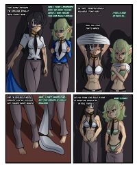 empty_eyes feet femsub idpet is_it_wrong_to_try_to_pick_up_girls_in_a_dungeon? lara_(idpet) long_hair original ryuu_lyon short_hair unaware undressing rating:Questionable score:17 user:IDPet