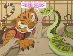 bottomless breasts cat_girl cleavage coils dreamworks femsub furry glowing_eyes happy_trance kaa_eyes kung_fu_panda manip mantra multiple_girls multiple_subs newyearfan01_(manipper) nipples nude pussy smile snake snake_girl strohdelfin text thighs tiger_girl tigress topless viper rating:Explicit score:31 user:newyearfan01