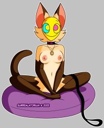  amber_(surrealatorium) animated animated_eyes_only animated_gif breasts cat_girl collar furry happy_trance kaa_eyes leash original pet_play sitting surrealatorium  rating:explicit score: user:scottthewozz