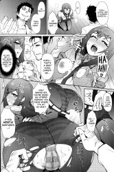ass black_hair blush breasts cameltoe comic dialogue drool erect_nipples evil_smile femsub greyscale groping hypnotic_drug kurisu_makise long_hair maledom open_mouth panties pussy rape resisting rintarou_okabe short_hair small_breasts smile steins;gate text thought_bubble torn_clothes underwear undressing rating:Explicit score:16 user:Spirals