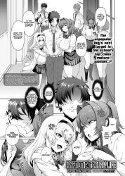 ahegao bottomless breasts cell_phone comic fellatio greyscale hard_translated heart huge_breasts kissing licking monochrome nude oral scientist sex symbol_in_eyes tawara_hiryuu text topless translated rating:Questionable score:27 user:L12@