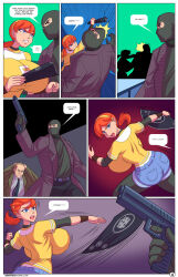 april_o'neil arabatos ass blue_eyes breasts comic huge_breasts ponytail red_hair teenage_mutant_ninja_turtles text tomboy rating:Questionable score:43 user:daveyboysmith9