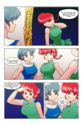 absurdres akane_tendo cheerleader comic ranma_1/2 ranma_saotome text wadevezecha rating:Safe score:27 user:Lumitiel