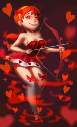 14-bis absurdres april_o'neil arrow bow_(weapon) cleavage dress female_only femsub freckles hair_band happy_trance heart heart_eyes high_heels ponytail red_hair solo spiral_eyes symbol_in_eyes teenage_mutant_ninja_turtles thighhighs tomboy valentine's_day weapon rating:Questionable score:117 user:daveyboysmith9