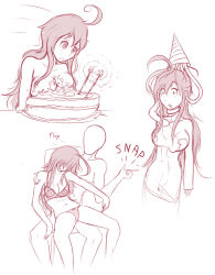 bra brain_injection breasts cleavage curly_hair dazed drool empty_eyes expressionless faceless femsub finger_snap food hypno-tan large_breasts limp long_hair maledom midriff no_eyes open_mouth original panties sketch sleep_command spiral symbol_in_eyes tentacles underwear zko rating:Explicit score:190 user:Zko