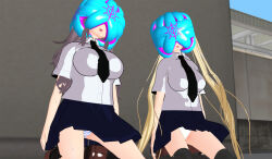 3d 3d_custom_girl blonde_hair femsub grey_hair happy_trance kneeling long_hair multiple_girls original panties parasite sitting striped_panties underwear rating:Questionable score:9 user:Sleepyhead97