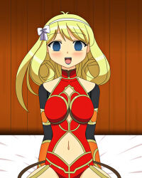 blonde_hair blush empty_eyes femsub happy_trance langrisser long_hair open_mouth rachel triggerrock rating:safe score: user:hypno