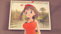altered_common_sense blue_eyes brown_hair clothed dialogue english_text female_only femsub may mustardsauce pokemon pokemon_(anime) solo text rating:Safe score:0 user:Bootyhunter69