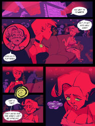 before_and_after blush breasts cleavage comic couch denial drool earrings erect_nipples femdom femsub hypno-hatter hypnotic_accessory instant_loss jewelry large_breasts necklace open_mouth original short_hair sitting spiral spiral_eyes symbol_in_eyes text thought_bubble unaware rating:Safe score:229 user:TheGoodShank