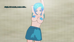3d 3d_custom_girl alien armpit_hair blue_hair humor julienx manip text theheckle_(manipper) rating:Questionable score:10 user:theheckle