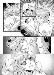 bestiality breasts caster_(fate/extra) coils comic cum cum_in_mouth cum_on_body cum_on_breasts cum_on_face disney double_penis fate/extra fate/grand_order fate_(series) femsub fox_ears fox_girl fox_tail jungle kaa kaa_eyes licking_lips long_hair maledom monochrome nilanandita non-human_penis orgasm paizuri penis snake snake_penis tail tamamo_no_mae the_jungle_book rating:Explicit score:26 user:RCTDELTA20