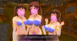 3d breasts brown_hair custom_maid_3d_2 empty_eyes female_only femdom femsub happy_trance harem harem_outfit large_breasts multiple_girls pink_eyes sennoudaisuki text translated yuri rating:Questionable score:16 user:YuriLover2