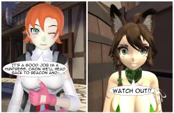 3d absurdres collar comic female_only femsub graybot nora_valkyrie rwby tech_control tepmarmy text rating:Questionable score:6 user:YuriLover2