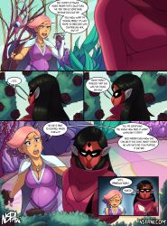 clothed comic dracedomino_(writer) glimmer nsfani pregnant shadow_weaver she-ra_and_the_princesses_of_power text rating:Questionable score:6 user:NSFAni