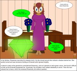  empty_eyes femsub fox_girl furry nabs001 open_mouth rosemary_prower sonic_the_hedgehog_(series) standing standing_at_attention text  rating:explicit score: user:oscar044