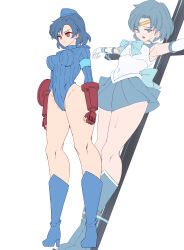  bare_legs blue_eyes blue_hair chibotakun corruption femsub red_eyes sailor_mercury sailor_moon_(series) shadaloo_dolls short_hair solo street_fighter  rating:questionable score: user:zzzzzulu