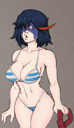  alien bikini dc_comics expressionless femsub kill_la_kill large_breasts parasite reliusmax ryuuko_matoi shaverma17_(colorist) sketch starro  rating:explicit score: user:shaverma17