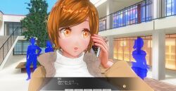 3d breasts brown_eyes brown_hair custom_maid_3d_2 dialogue female_only femsub huge_breasts kamen_writer_mc rika_(made_to_order) text thought_bubble translated rating:Questionable score:9 user:laststand0810