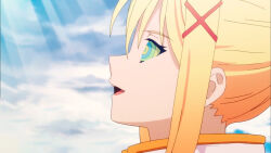 blonde_hair darkness_(konosuba) female_only femsub happy_trance hypnoner_(manipper) hypnotic_eyes ivatent_(manipper) kaa_eyes kono_subarashii_sekai_ni_shukufuku_wo! long_hair manip open_mouth smile rating:safe score: user:dawsoetheritz