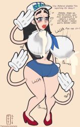 bimbofication black_hair blush breast_expansion breasts corruption female_only femsub happy_trance lactation large_breasts long_hair nico_robin one_piece text thetransformtentacle toonification transformation rating:Questionable score:34 user:KingGreen