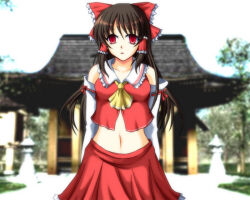 brown_hair empty_eyes expressionless femsub long_hair open_mouth reimu_hakurei standing standing_at_attention touhou yumi398 rating:Questionable score:10 user:hypno