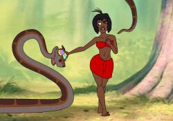  dark_skin futanari genderswap hungrykaa hypnotic_eyes jungle kaa kaa_eyes mowgli resisting snake the_jungle_book  rating:safe score: user:darknessrising