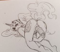 anus ass blush bottomless dazed dildo female_only femsub furry glacierclear happy_trance horns horse_girl long_hair masturbation my_little_pony nude princess_luna pussy sex_toy sketch top-down_bottom-up topless traditional unicorn_girl wings rating:Explicit score:48 user:MrGerp