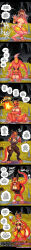 apron ass ass_expansion before_and_after bottomless breast_expansion breasts comic dialogue femsub furry gold huge_breasts jewelry kobold_girl large_hips nude original pussy scales sequence tail tail_growth text thetransformistress topless transformation transgender rating:Explicit score:55 user:vinegrape