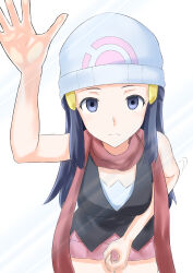 against_glass blue_hair dawn empty_eyes expressionless femsub glass hat long_hair looking_at_viewer na_shacho nintendo pokemon pokemon_diamond_pearl_and_platinum scarf rating:Questionable score:55 user:Mattlau04