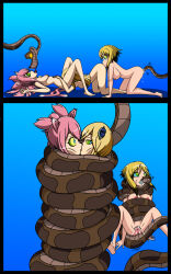 animal_ears bestiality black_hair blazblue blonde_hair bottomless breasts cat_girl coils comic cunnilingus disney double_penis double_vaginal erika_(er-ikaa) furry group_sex hypnotic_eyes kaa kaa_eyes kissing kokonoe_(blazblue) large_breasts long_hair maledom multicolored_hair noel_vermillion nude open_mouth oral original penis pink_hair renaissanceofchaos sex short_hair snake sub_on_sub tail_sex the_jungle_book tongue tongue_out topless vaginal rating:Explicit score:115 user:Roxa