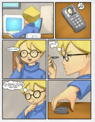 blonde_hair code_lyoko glasses jeremy_belpois raylude text traditional rating:Questionable score:6 user:Grim