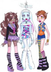 abbey_bominable breasts clawdeen_wolf femsub gladiator_sandals high_heels howleen_wolf monster_high suechan rating:Questionable score:16 user:Rocamiel