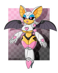 altered_common_sense ass bat_girl bat_wings bimbofication black_sclera bottomless breast_expansion breasts clothed female_only femdom femsub flashpointgear furry happy_trance high_heels huge_breasts large_ass large_breasts latex lipstick looking_at_viewer open_mouth pussy robot robot_girl robotization rouge_the_bat smile solo sonic_the_hedgehog_(series) standing standing_at_attention symbol_in_eyes tech_control tongue topless wings rating:Explicit score:24 user:Oscar044