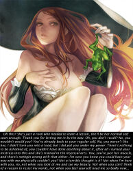 breasts brown_eyes brown_hair caption caption_only cleavage dragon's_crown femdom frog large_breasts long_hair magic manip pov pov_sub robobitan_a sorceress_(dragon's_crown) text transformation witch witch_hat rating:Questionable score:35 user:Detour