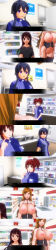 3d absurdres bottomless breasts comic custom_maid_3d_2 empty_eyes erect_nipples femsub hard_translated kamen_writer_mc large_breasts nanami_kosugi_(made_to_order) nipples nude rika_(made_to_order) tech_control text topless translated rating:Explicit score:9 user:Salinus
