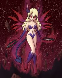 blonde_hair colette_brunel corruption demon demon_girl female_only femsub monster_girl mythkaz possession red_eyes succubus tales_of_(series) tales_of_symphonia rating:Questionable score:14 user:mythkaz