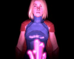  3d animated animated_gif breasts clothed dazed dc_comics female_only femsub injustice malvren open_mouth super_hero supergirl superman_(series)  rating:questionable score: user:malvren