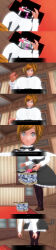 3d absurdres breasts comic custom_maid_3d_2 femsub hard_translated kamen_writer_mc large_breasts rika_(made_to_order) spiral_eyes symbol_in_eyes tech_control text translated rating:Questionable score:13 user:Salinus