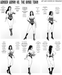 ass_expansion before_and_after bimbofication black_hair brain_drain breast_expansion breasts choker comic crown dc_comics dialogue erect_nipples female_only greyscale high_heels huge_breasts huge_hips hypnotic_gas jewelry large_ass large_lips lex_luthor lip_expansion maledom pegasus_(artist) puckered_lips solo super_hero text topless torn_clothes transformation western wonder_woman rating:Explicit score:93 user:Grim