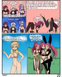all_fours blonde_hair bottomless breasts character_request comic cum_on_face dialogue dog_girl dog_pose edelgard_von_hresvelg empty_eyes exhibitionism femsub fire_emblem fire_emblem_heroes fire_emblem_three_houses footjob happy_trance henriette_(fire_emblem) idpet loki_(fire_emblem_heroes) maledom malice mass_hypnosis nintendo nude penis pet_play pubic_hair pussy sex spiral_eyes symbol_in_eyes text topless unaware rating:Explicit score:20 user:IDPet